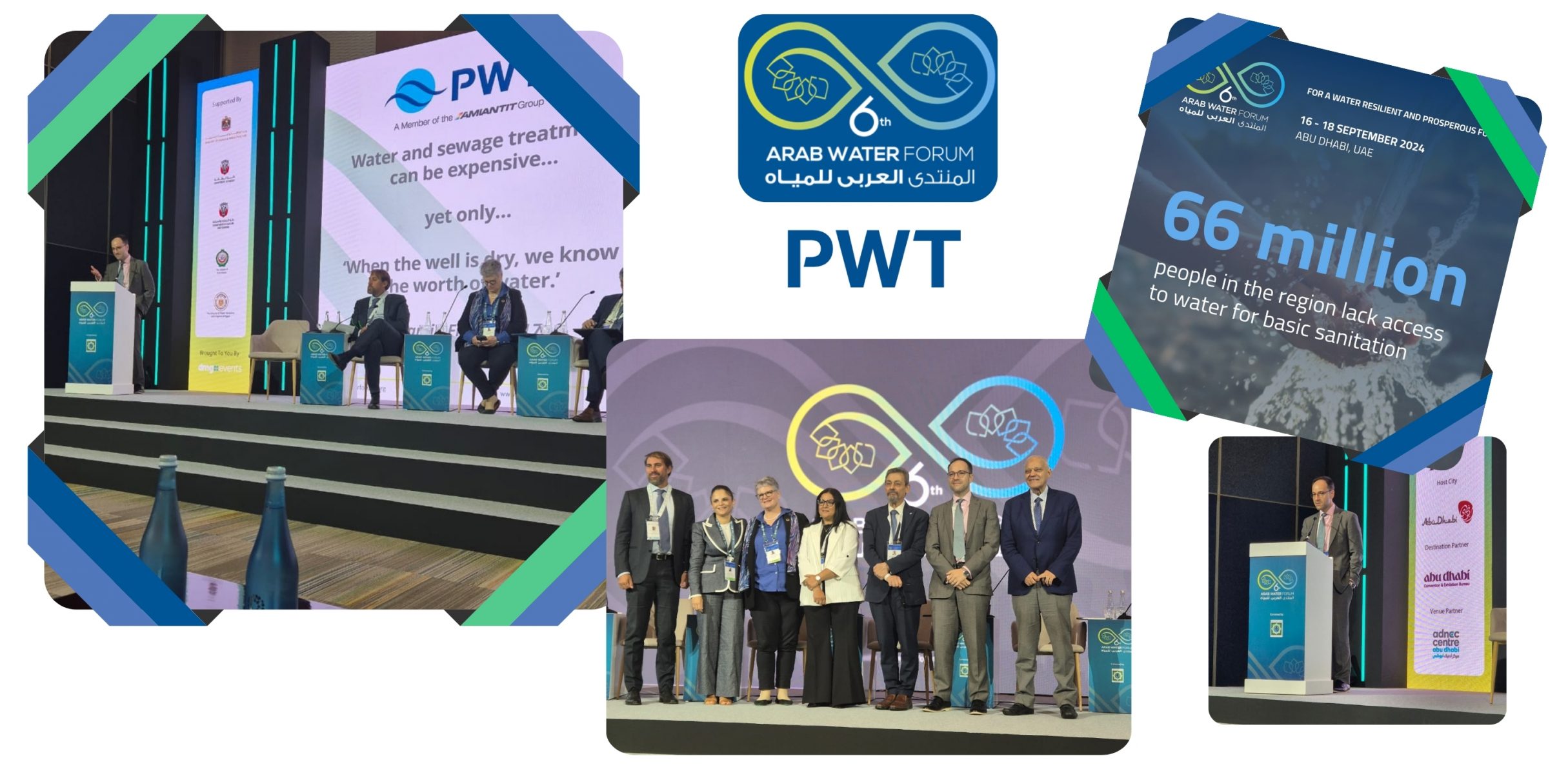 PWT Wasser- und Abwassertechnik GmbH 6th Arab Water Forum 2024
Groß